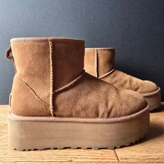 UGG Classic Mini Platform Boots Chestnut  EU 39  UK 6