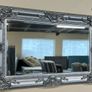 Large Silver 6ft Wall Mirror Image 7