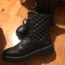 Mustang Black Quilted Ankle Boots 44EU brand new Image 7