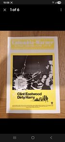 Dirty Harry 1971 Pressbook  Clint Eastwood