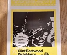 Dirty Harry 1971 Pressbook  Clint Eastwood