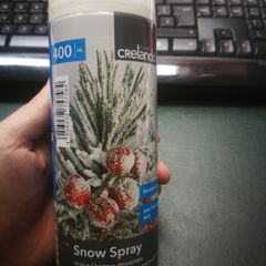 Snow spray
