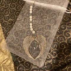 Beautiful Handmade Angel Wings Crystal Decoration