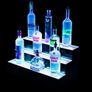 Bar Accessories for Home Pub: Three Tier LED RGB Bottle Display Stand for Displaying Spirits, Liquor, Beer, Wine, Cider and More Image 2