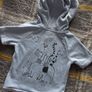 9-12m, John Lewis Hooded Animal Top/ Sweatshirt Image 3