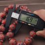 Antique Venetian Style Millefiori & Chevron Glass Beads Strands Necklace Image 9