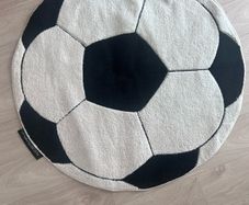 Rug football shaped