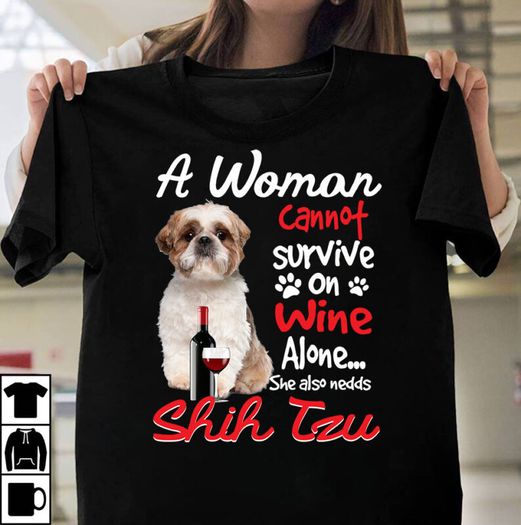 1 design 30 versions a woman can not survive on wine alone