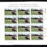 2006 Ireland Inland Waterways Commemorative Stamp Sheetlet Plate 1A1A1A1A Fine Used with Dublin cancel of 20th October 2006 Image 3