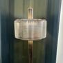 Original custom-made washing machine drum freestanding light - all made from Pure metal Image 4