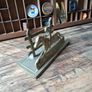 Vintage Brass Letter Holder Image 3