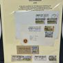 24 Beautifully written up Isle of Man display pages with lots of postcards and stamps. Maps, IOM TT and Manx cat noted Image 7