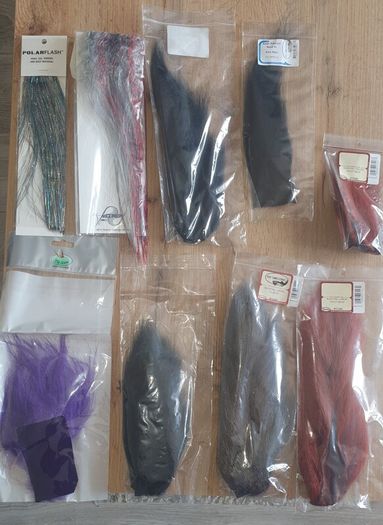 fly tying materials and equipment