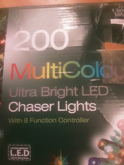Christmas Lights .. 200 Multicolor Ultra Bright LED Lights .. Heavily Reduced .