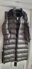 GUESS L.A. khaki full length puffer coat Sz XL (Fit 14-18UK) - Bnwt Rrp 249