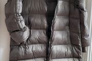 GUESS L.A. khaki full length puffer coat Sz XL (Fit 14-18UK) - Bnwt Rrp 249