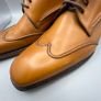 Barker Brooke Brogue Shoe - Cedar Calf - Size-UK 7.5 EU 41.5 - Made in England Image 3