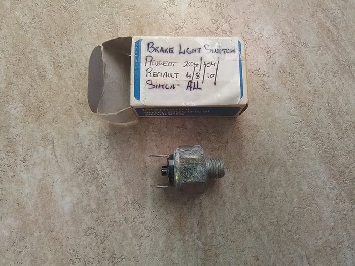 Peugeot / Simca Brake Light Switch.