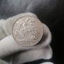 1890 Silver Crown Coin Image 3