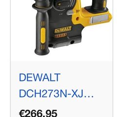 DeWalt DCH273N 18V XR SDS+ Hammer Drill (Body Only)
