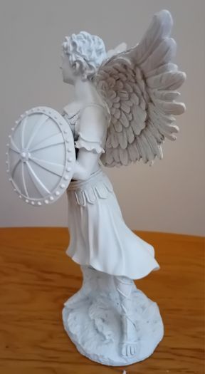 large arch angel michael statue