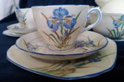 Tuscan china, vintage tea set, bone china
