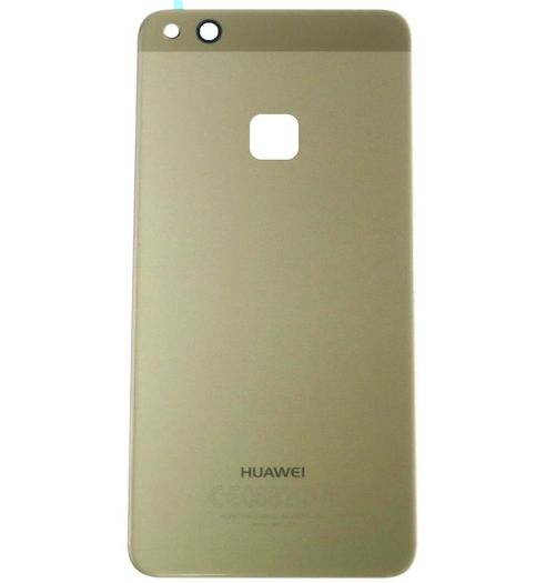 For Huawei P10 Lite Rear Battery Cover Back Glass Panel Gold & Adhesive - FHT029HBK