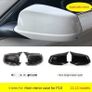 2X Rear Wing Mirror Cover Cap Gloss Black For BMW F10 F11 F18 2010-2013 M Style Image 4
