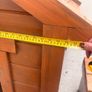 Solid wooden outdoor dog house Image 6