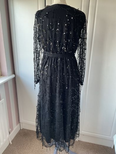 dress Bnwt black occasion dress size s/m Lilie rose brand