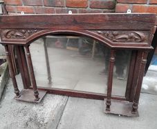 oak overmantle