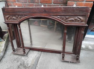 oak overmantle