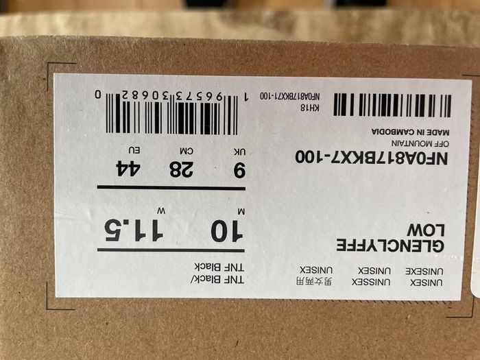 northface shoes size 9
