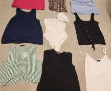 Ladies tops bundle Size S/10 9 tops