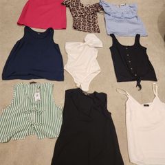 Ladies tops bundle Size S/10 9 tops