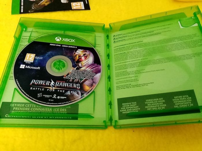 Power Rangers collectors edition Xbox one Xbox series X Games Original