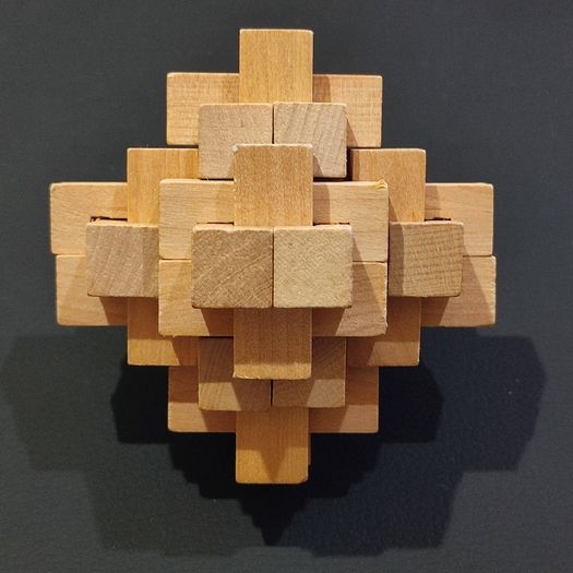 Wooden Puzzle Brain Teaser Jigsaw