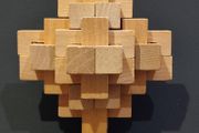 Wooden Puzzle Brain Teaser Jigsaw