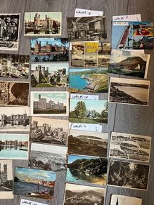 Vintage Postcards of Wales x 77. 2 FOR 1 EURO. 30 QUID THE LOT
