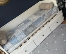 IKEA HEMNES Day Bed + Mattress + 3 Storage Drawers