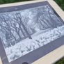 Large art photograph of Central Park in New York Image 3