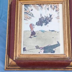 H.M. Bateman Vintage Golf Cartoon Print