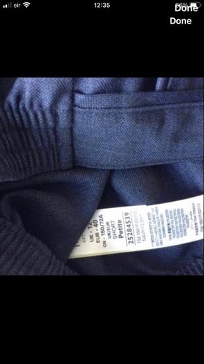 Ladies M&S trousers never worn size 12