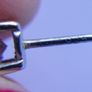 Vintage 925 Sterling Silver  cubic zirconia stunning earrings Image 10