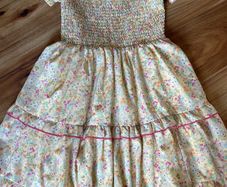 Monsoon dress age 7 like new! Worn once!