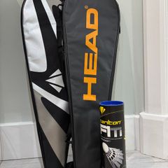 2 Badminton Rackets - Head & Carlton