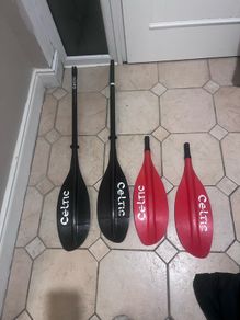 Celtic Carbon straight paddle Also Nylon Blades