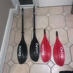 Celtic Carbon straight paddle Also Nylon Blades