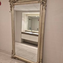 Stunning Large Ornate Baroque / Rococo Style Wall Mirror (120cm x 220cm)