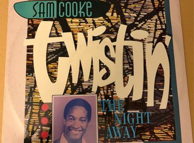 Sam Cooke Twistin the Night Away 1986 UK 12inch Vinyl 4-Track EP